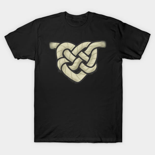 In knots large print T-Shirt by Runic